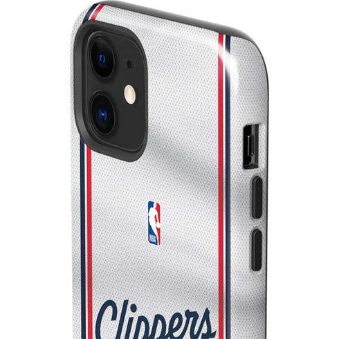 NBA Los Angeles Clippers Team Jersey iPhone 12 Mini Impact Case