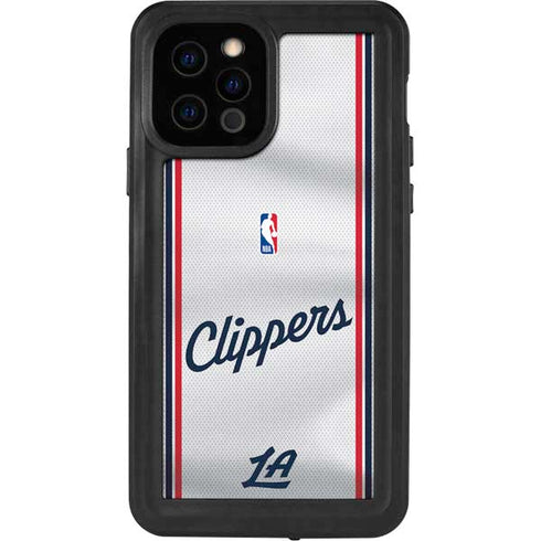 NBA Los Angeles Clippers Team Jersey iPhone 12 Pro Waterproof Case