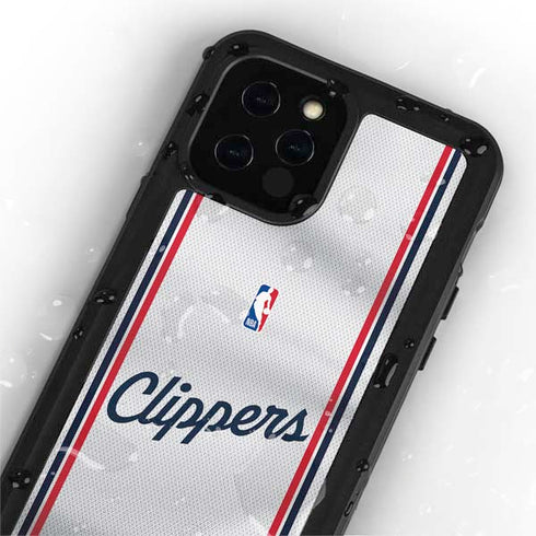 NBA Los Angeles Clippers Team Jersey iPhone 12 Pro Waterproof Case