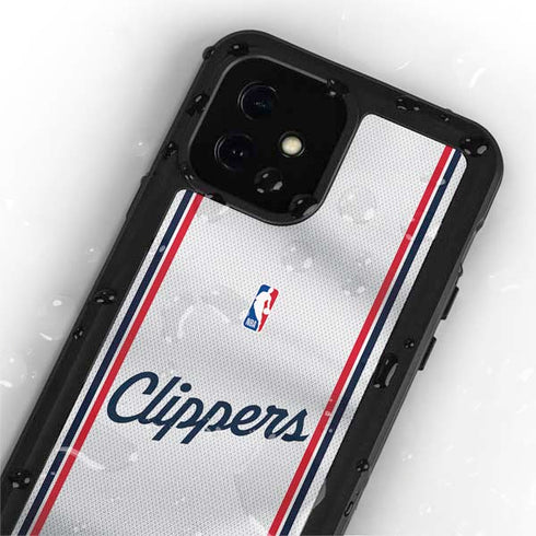 NBA Los Angeles Clippers Team Jersey iPhone 12 Waterproof Case
