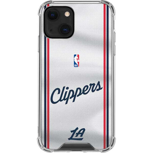 NBA Los Angeles Clippers Team Jersey iPhone 13 Clear Case