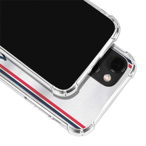 NBA Los Angeles Clippers Team Jersey iPhone 13 Mini Clear Case