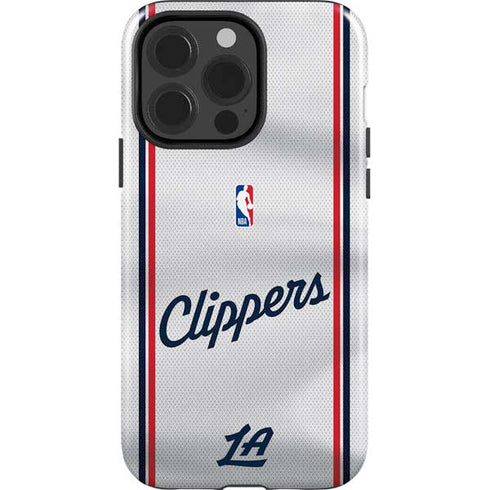 NBA Los Angeles Clippers Team Jersey iPhone 13 Pro Impact Case