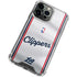 NBA Los Angeles Clippers Team Jersey iPhone 13 Pro Max Clear Case