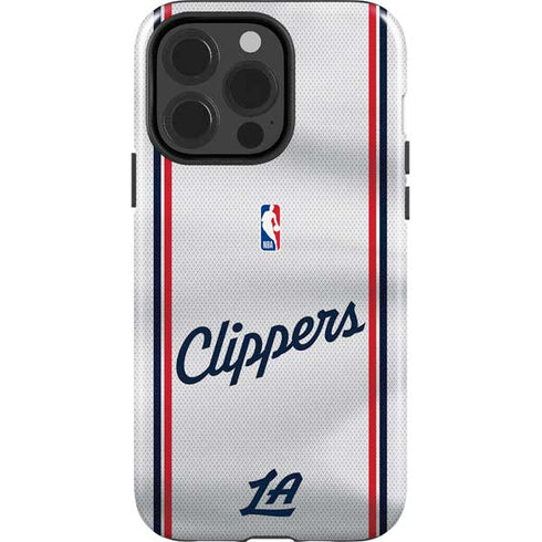 NBA Los Angeles Clippers Team Jersey iPhone 14 Pro Impact Case