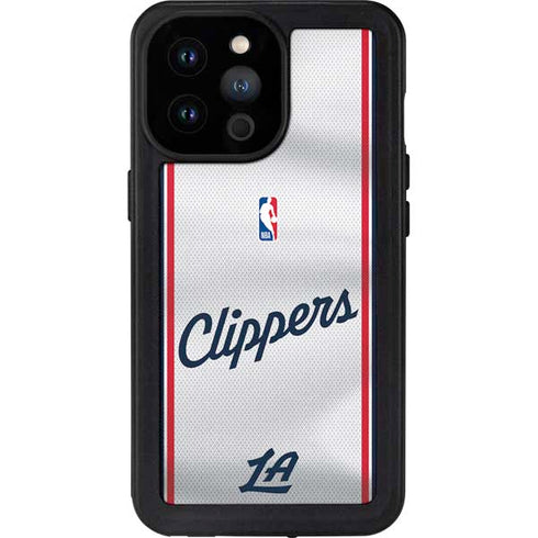 NBA Los Angeles Clippers Team Jersey iPhone 14 Pro Max Waterproof Case