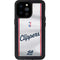 NBA Los Angeles Clippers Team Jersey iPhone 14 Pro Max Waterproof Case