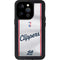 NBA Los Angeles Clippers Team Jersey iPhone 14 Pro Waterproof Case