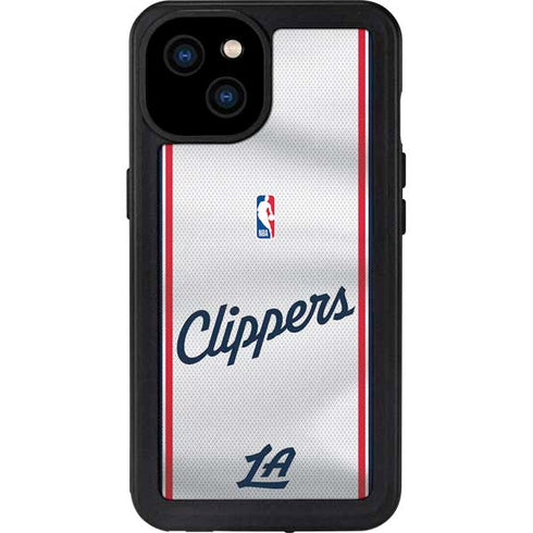 NBA Los Angeles Clippers Team Jersey iPhone 15 Plus Waterproof Case