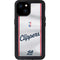 NBA Los Angeles Clippers Team Jersey iPhone 15 Plus Waterproof Case