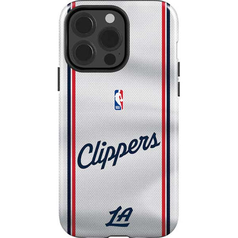 NBA Los Angeles Clippers Team Jersey iPhone 15 Pro Impact Case
