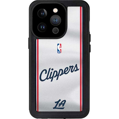 NBA Los Angeles Clippers Team Jersey iPhone 15 Pro Waterproof Case