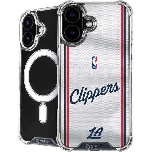 NBA Los Angeles Clippers Team Jersey iPhone 16 MagSafe Case