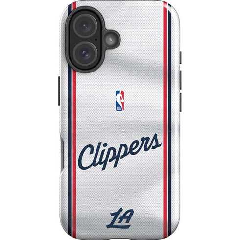 NBA Los Angeles Clippers Team Jersey iPhone 16 Plus Impact Case