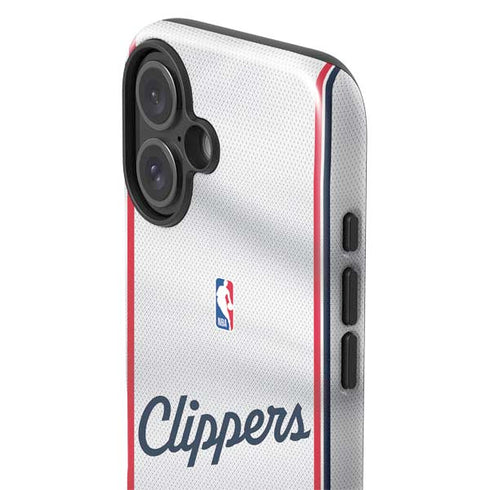 NBA Los Angeles Clippers Team Jersey iPhone 16 Plus Impact Case