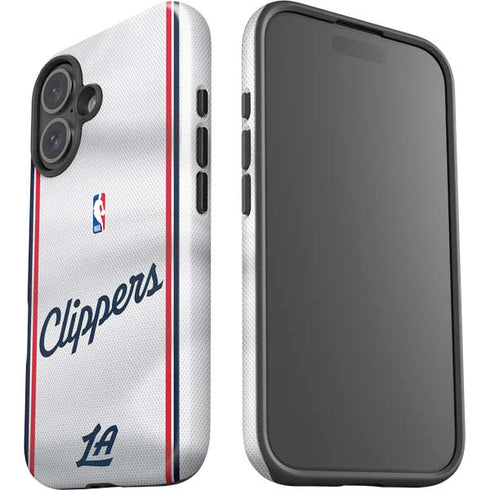 NBA Los Angeles Clippers Team Jersey iPhone 16 Plus Impact Case