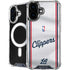 NBA Los Angeles Clippers Team Jersey iPhone 16 Plus MagSafe Case