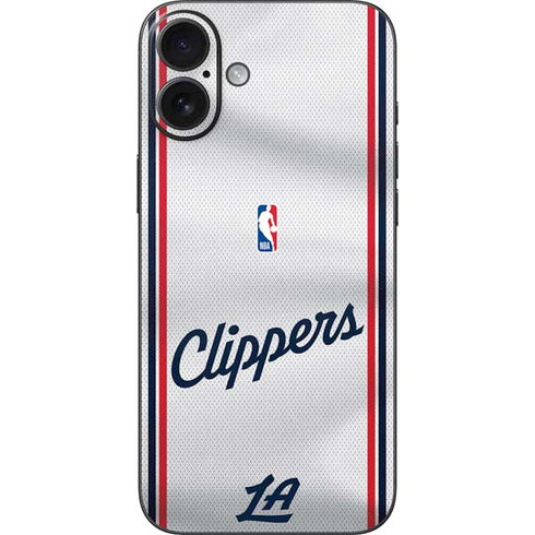 NBA Los Angeles Clippers Team Jersey iPhone 16 Plus Skin