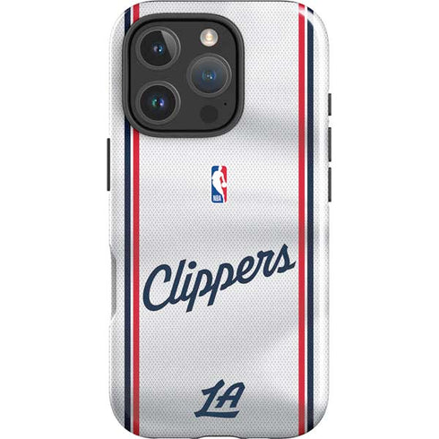 NBA Los Angeles Clippers Team Jersey iPhone 16 Pro Impact Case