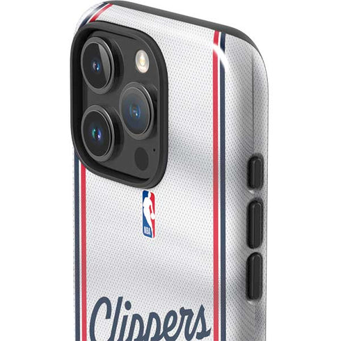 NBA Los Angeles Clippers Team Jersey iPhone 16 Pro Impact Case
