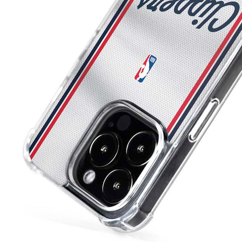 NBA Los Angeles Clippers Team Jersey iPhone 16 Pro MagSafe Case