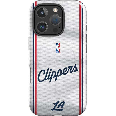 NBA Los Angeles Clippers Team Jersey iPhone 16 Pro Magsafe Impact Case