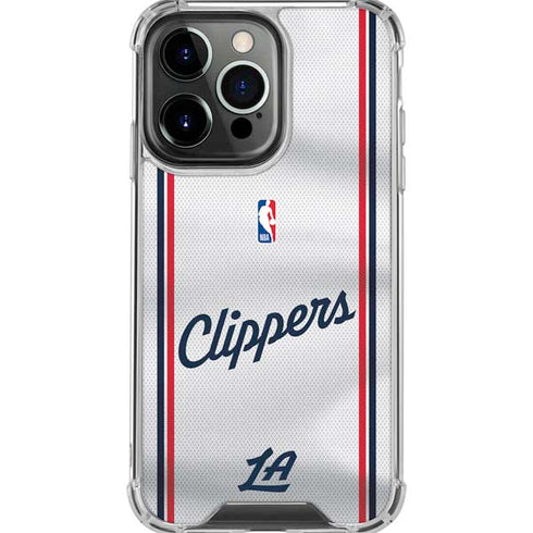 NBA Los Angeles Clippers Team Jersey iPhone 16 Pro Max Clear Case