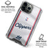NBA Los Angeles Clippers Team Jersey iPhone 16 Pro Max Clear Case