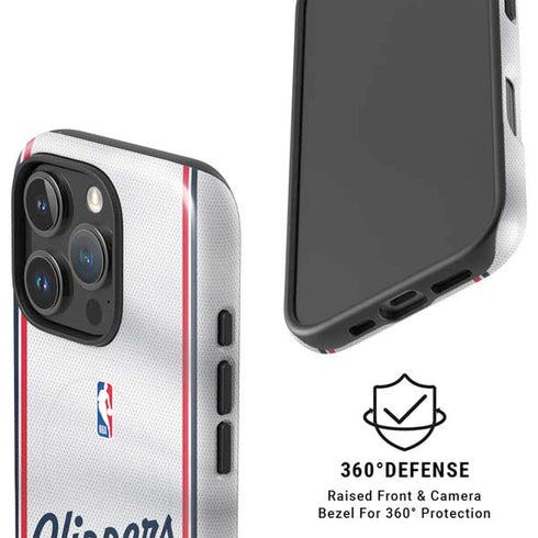 NBA Los Angeles Clippers Team Jersey iPhone 16 Pro Max Magsafe Impact Case