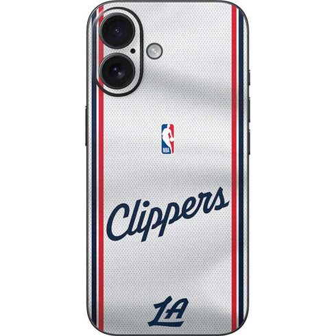 NBA Los Angeles Clippers Team Jersey iPhone 16 Skin
