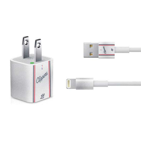 NBA Los Angeles Clippers Team Jersey iPhone Charger (5W USB) Skin