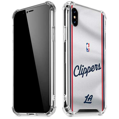 NBA Los Angeles Clippers Team Jersey iPhone X/XS Clear Case