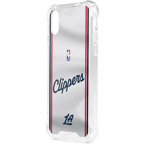NBA Los Angeles Clippers Team Jersey iPhone XS Clear Case