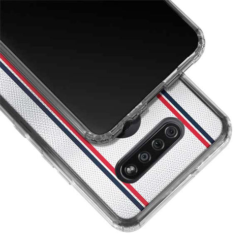 NBA Los Angeles Clippers Team Jersey LG K51/Q51 Clear Case