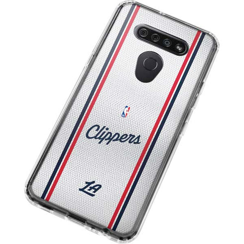 NBA Los Angeles Clippers Team Jersey LG K51/Q51 Clear Case