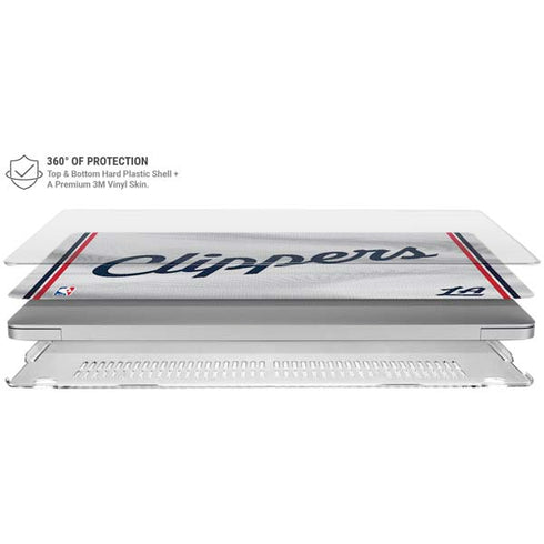 NBA Los Angeles Clippers Team Jersey MacBook Air 15in (2023-2025) Case plus Skin