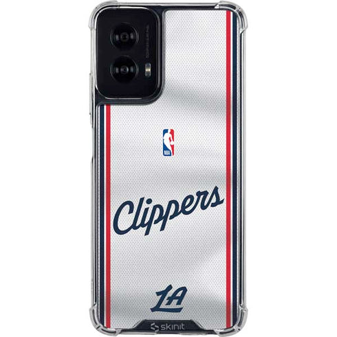 NBA Los Angeles Clippers Team Jersey Moto G Power 5G (2024) Clear Case