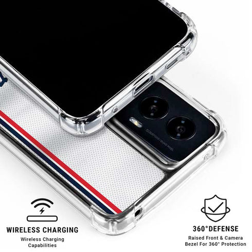 NBA Los Angeles Clippers Team Jersey Moto G Power 5G (2024) Clear Case