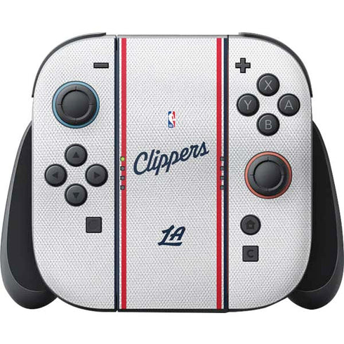 NBA Los Angeles Clippers Team Jersey Nintendo Switch 2 (2025) Joy-Con Controller Skin