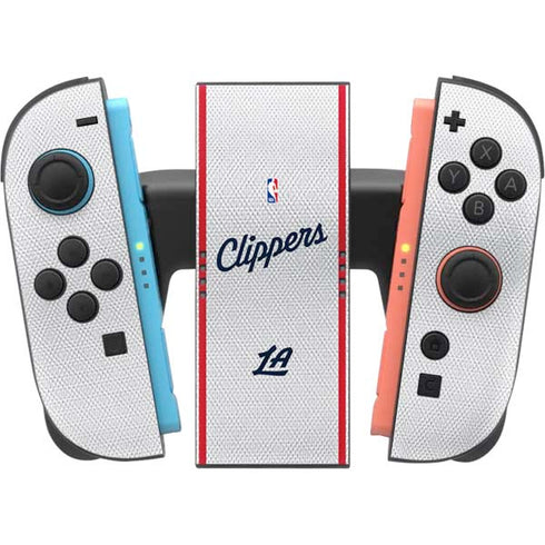 NBA Los Angeles Clippers Team Jersey Nintendo Switch 2 (2025) Joy-Con Controller Skin