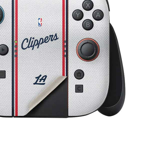 NBA Los Angeles Clippers Team Jersey Nintendo Switch 2 (2025) Joy-Con Controller Skin