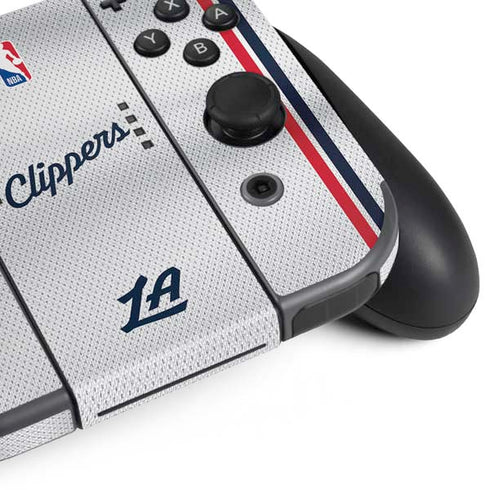 NBA Los Angeles Clippers Team Jersey Nintendo Switch (2017-2021) Joy-Con Controller Skin