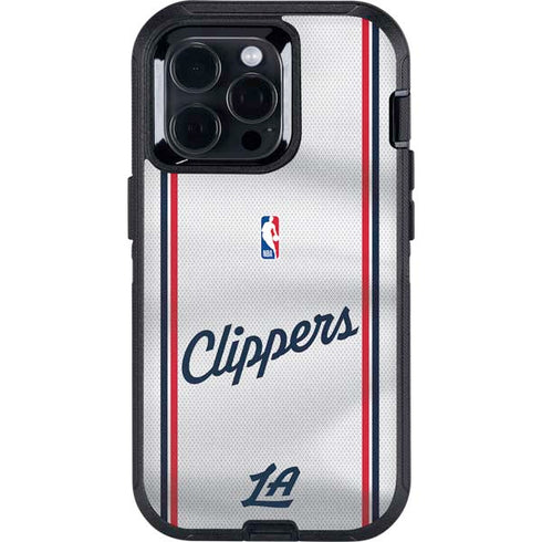 NBA Los Angeles Clippers Team Jersey Otterbox Defender iPhone Skin