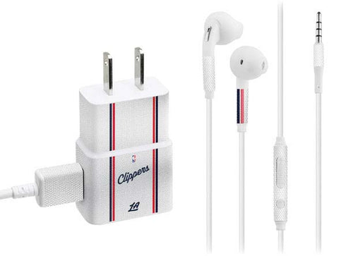 NBA Los Angeles Clippers Team Jersey Phone Charger Skin