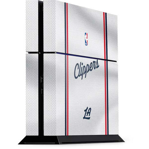 NBA Los Angeles Clippers Team Jersey PS4 Console Skin