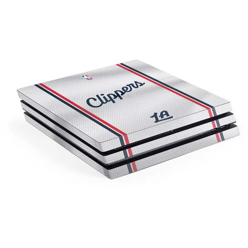 NBA Los Angeles Clippers Team Jersey PS4 Pro Console Skin