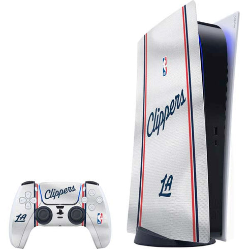 NBA Los Angeles Clippers Team Jersey PlayStation PS5 Skins