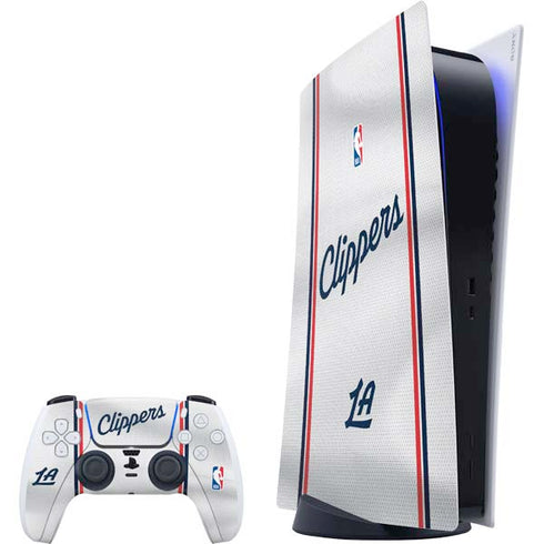 NBA Los Angeles Clippers Team Jersey PlayStation PS5 Skins