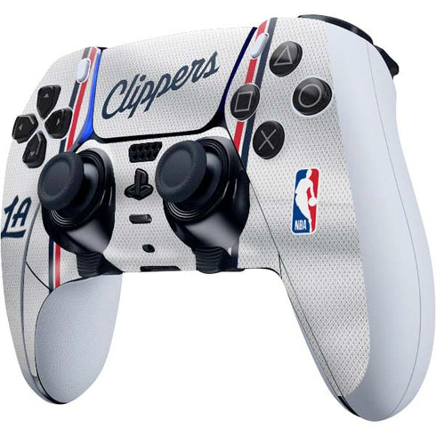 NBA Los Angeles Clippers Team Jersey PS5 DualSense Edge Pro Controller Skin