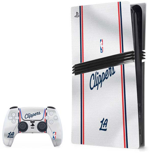 NBA Los Angeles Clippers Team Jersey PS5 Pro Bundle Skin